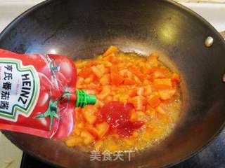 姬菇西红柿炒鸡蛋的做法步骤:8
