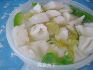 泡椒藕丁的做法步骤:7