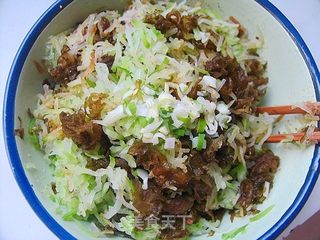 开着花的包子——牛肉味地软素包子的做法步骤:10