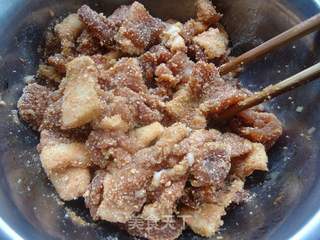 芋儿米粉蒸肉的做法步骤:8