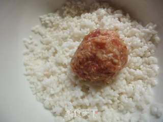 珍珠糯米圆子的做法步骤:7