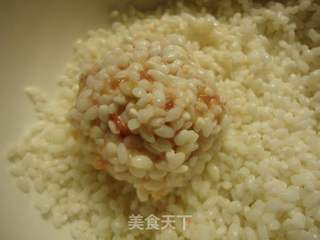 珍珠糯米圆子的做法步骤:8
