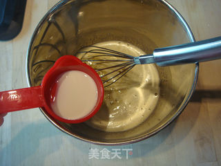 【我的烘焙时间】外星人的小肚肚？---抹茶玛德琳的做法步骤：7