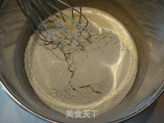 【我的烘焙时间】外星人的小肚肚?---抹茶玛德琳的做法步骤:9
