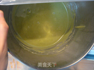 【我的烘焙时间】外星人的小肚肚?---抹茶玛德琳的做法步骤:15