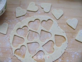 白色情人节的那颗心——心形土豆饼的做法步骤:8