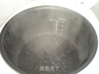 燕麦黑米粥的做法步骤:4
