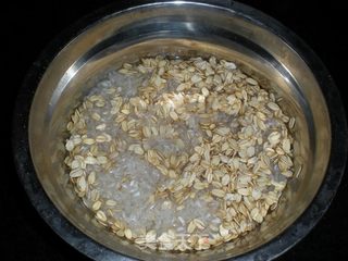 燕麦黑米粥的做法步骤:7
