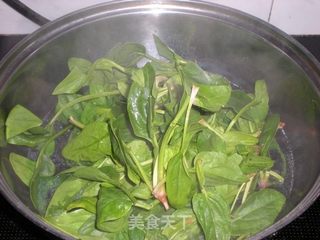 凉拌菠菜的做法步骤：4