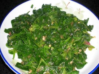 凉拌菠菜的做法步骤:12