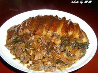 超级下饭——梅菜扣肉的做法步骤:11