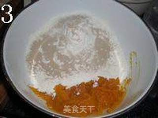 南瓜花卷的做法步骤:3