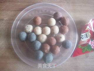 红薯汤圆的做法步骤:4