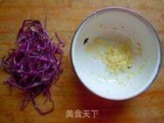 蒜泥菠菜梗的做法步骤:5