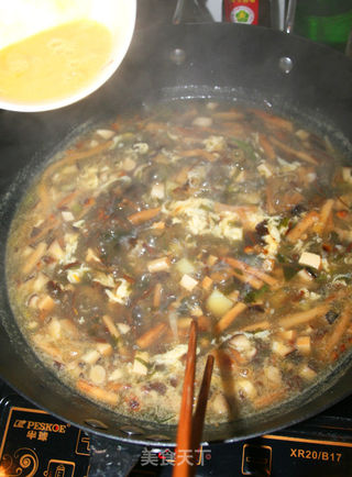 【正宗山西面食】山西打卤面的做法步骤:12