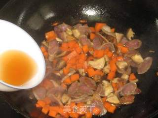 生炒糯米饭的做法步骤:6