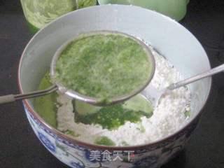 翡翠春饼的做法步骤:4