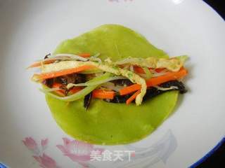 翡翠春饼的做法步骤:16