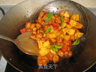 菠萝咕咾肉的做法步骤:11