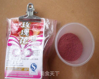 甜品~玫瑰佳人的做法步骤:2