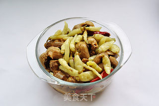 泡椒鸡胗的做法步骤:6