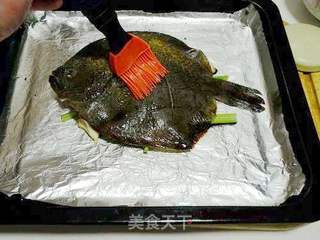 烤多宝鱼的做法步骤:8