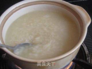绿萼梅山药冰糖糯米粥的做法步骤:8