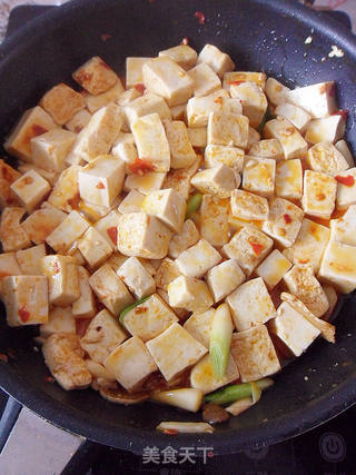 【豆腐的倾心吃法】回锅豆腐的做法步骤:7