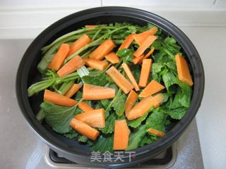 塔吉锅之蔬菜海鲜锅的做法步骤:4