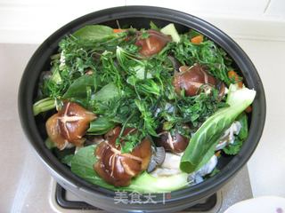 塔吉锅之蔬菜海鲜锅的做法步骤:10