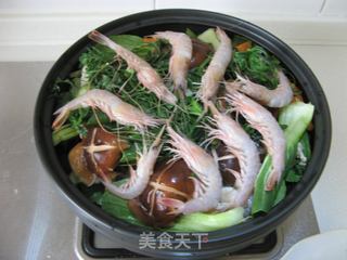 塔吉锅之蔬菜海鲜锅的做法步骤:11