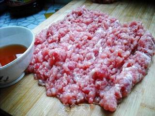 青萝卜肉馅麦穗包子的做法步骤：3