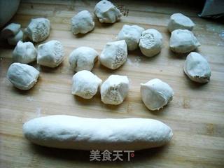 青萝卜肉馅麦穗包子的做法步骤：16