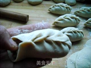 青萝卜肉馅麦穗包子的做法步骤：19