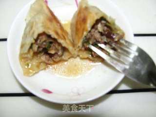 鲜肉小葱锅贴的做法步骤:15