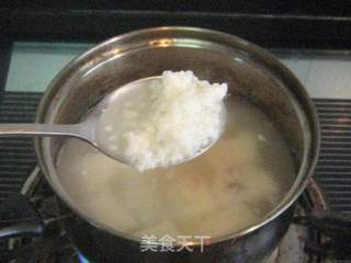玫瑰花酒酿年糕汤的做法步骤:3