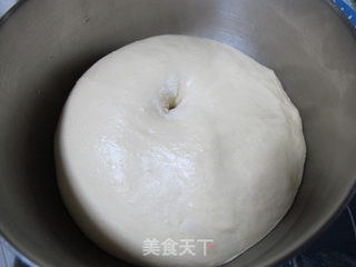 奶香葡萄干吐司的做法步骤:4