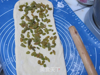 奶香葡萄干吐司的做法步骤:6