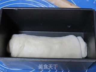 奶香葡萄干吐司的做法步骤:7