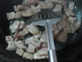 蒜苔回锅肉的做法步骤：5