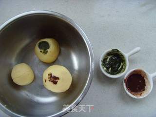 龙猫饼干的做法步骤:5