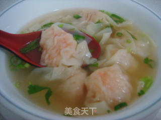 港式鲜虾馄饨的做法步骤:12