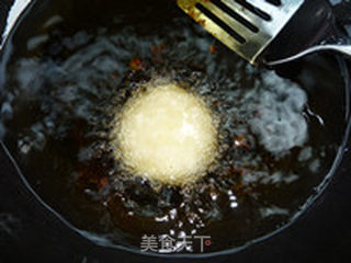 儿时的美味---炸糖糕的做法步骤:8