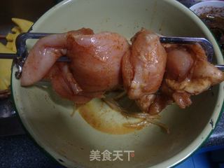 自主研发烤肉拌饭、的做法步骤：1