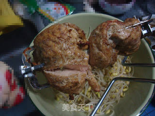 自主研发烤肉拌饭、的做法步骤:3