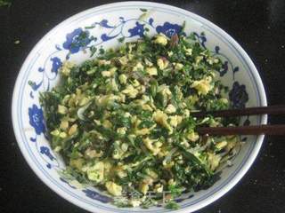 烫面菠菜蒸包的做法步骤:8