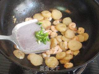 虾仁炒荸荠的做法步骤:9