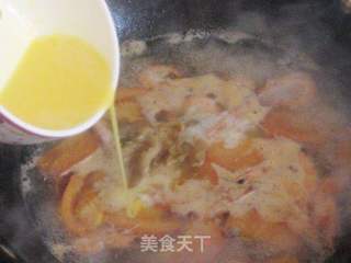 对虾番茄蛋汤的做法步骤:6