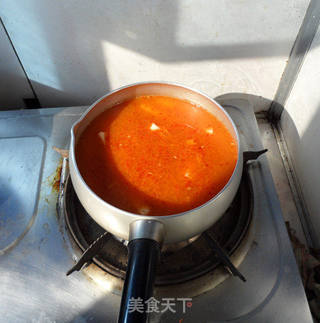 狗狗都爱吃的韩国辣炒年糕的做法步骤:4