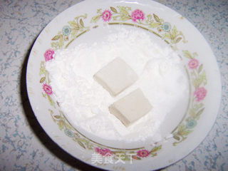 清香菠萝季-----菠萝咕噜豆腐的做法步骤：5